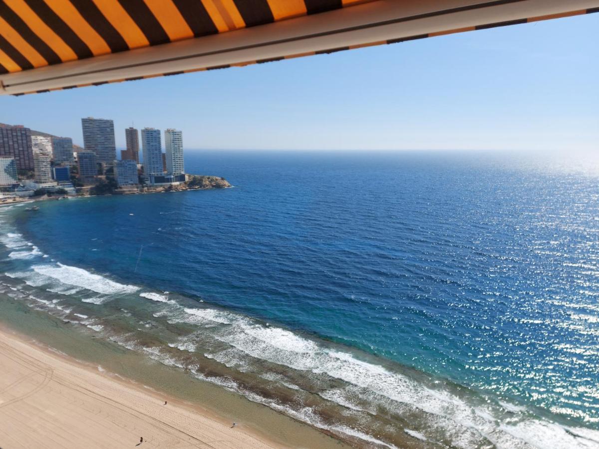 Benidorm, Las Damas, Primera Linea De Playa De Levante Kültér fotó